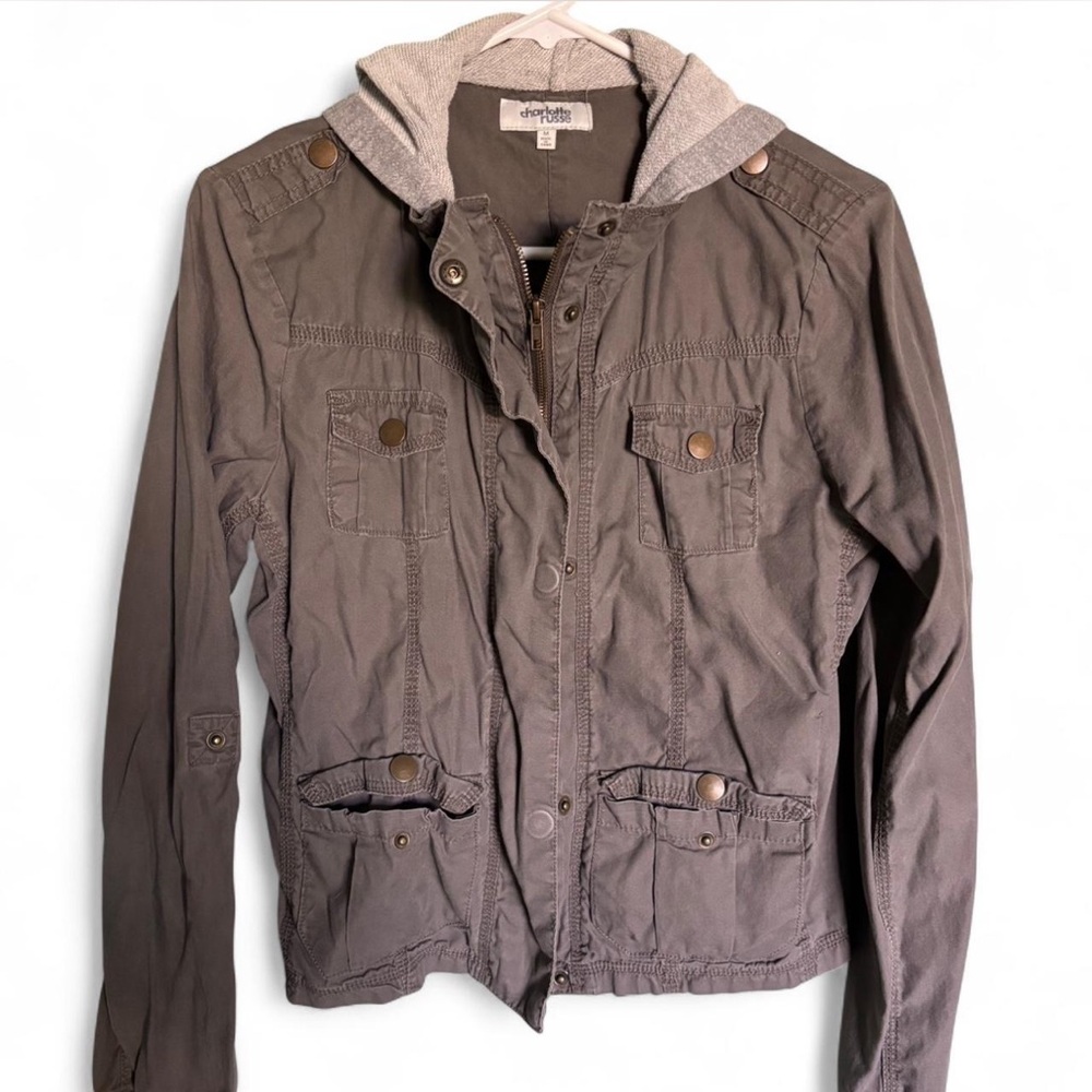 Charlotte Russe Hooded Jacket
